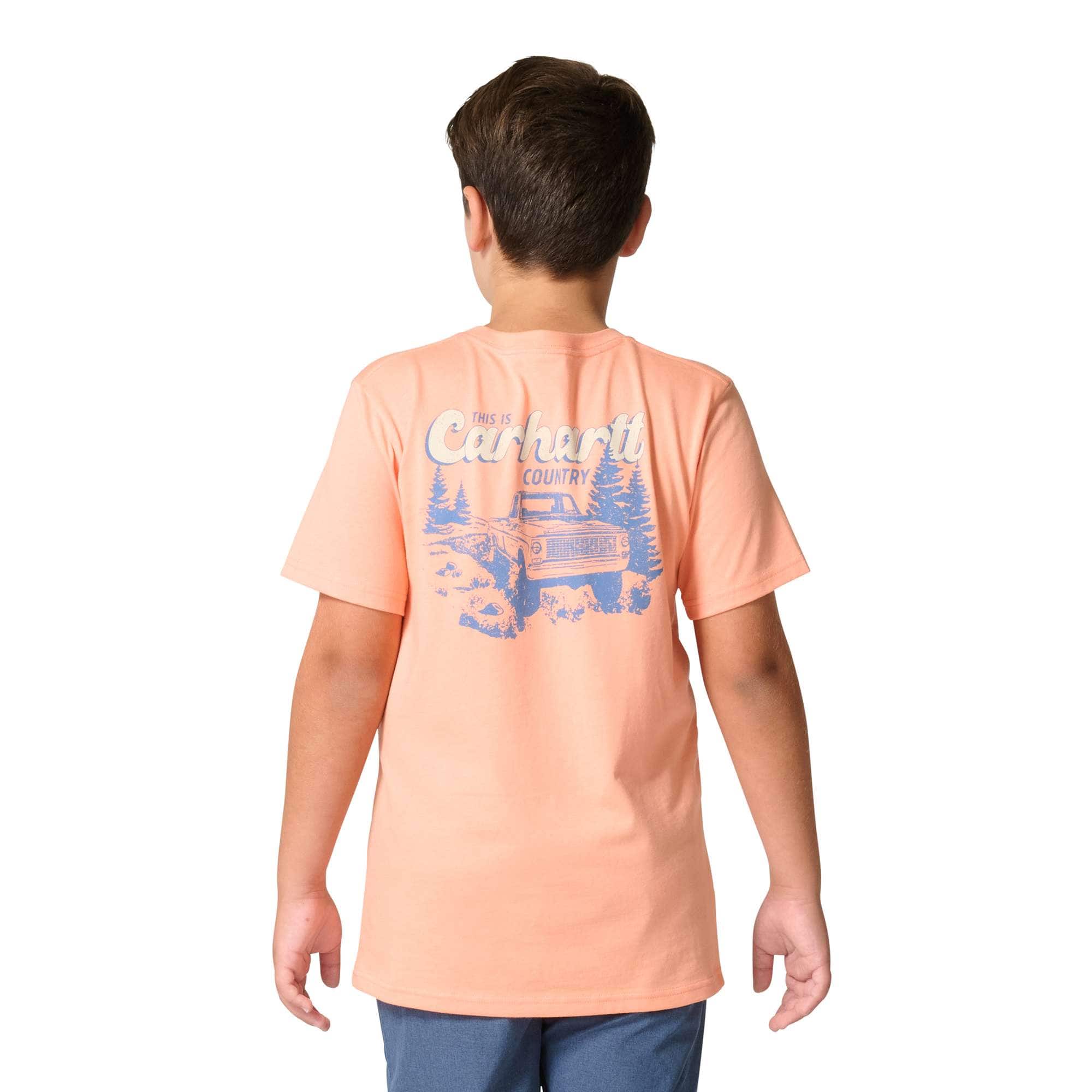 Carhartt Boys' Short Sleeve Country Tee (Child/Youth)