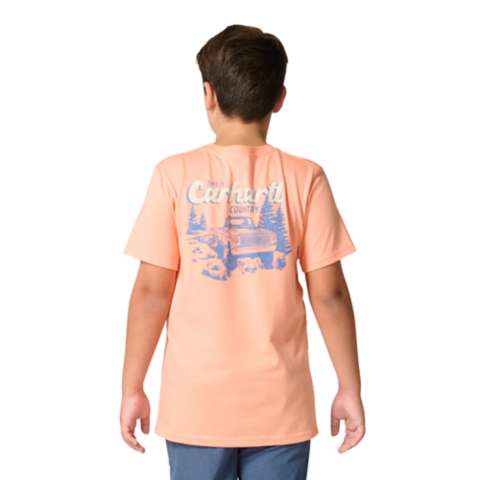 Детские футболки Carhartt Boys' Short Sleeve Country Tee (Child/Youth)