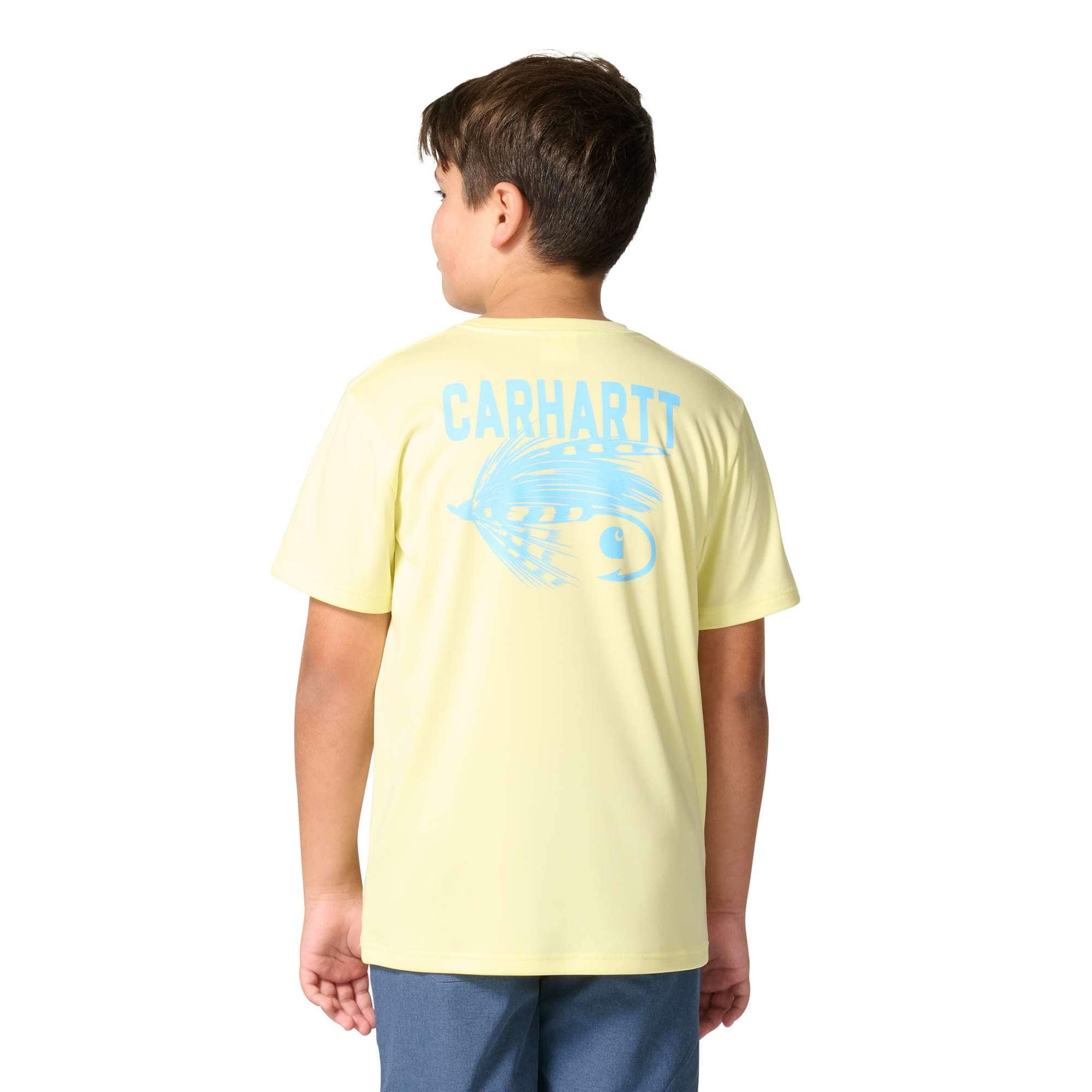 Carhartt Boys' Short Sleeve Force Sun Defender™ Heather T-Shirt (Child/Toddler)