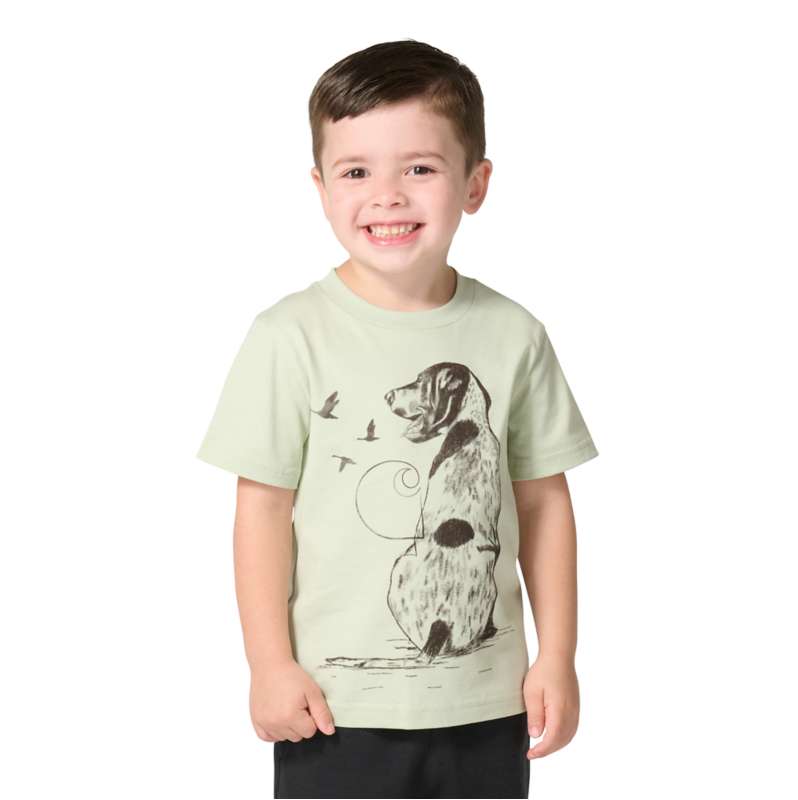 Carhartt  Tender Greens Boys' Short Sleeve Dog Tee (Child/Toddler)