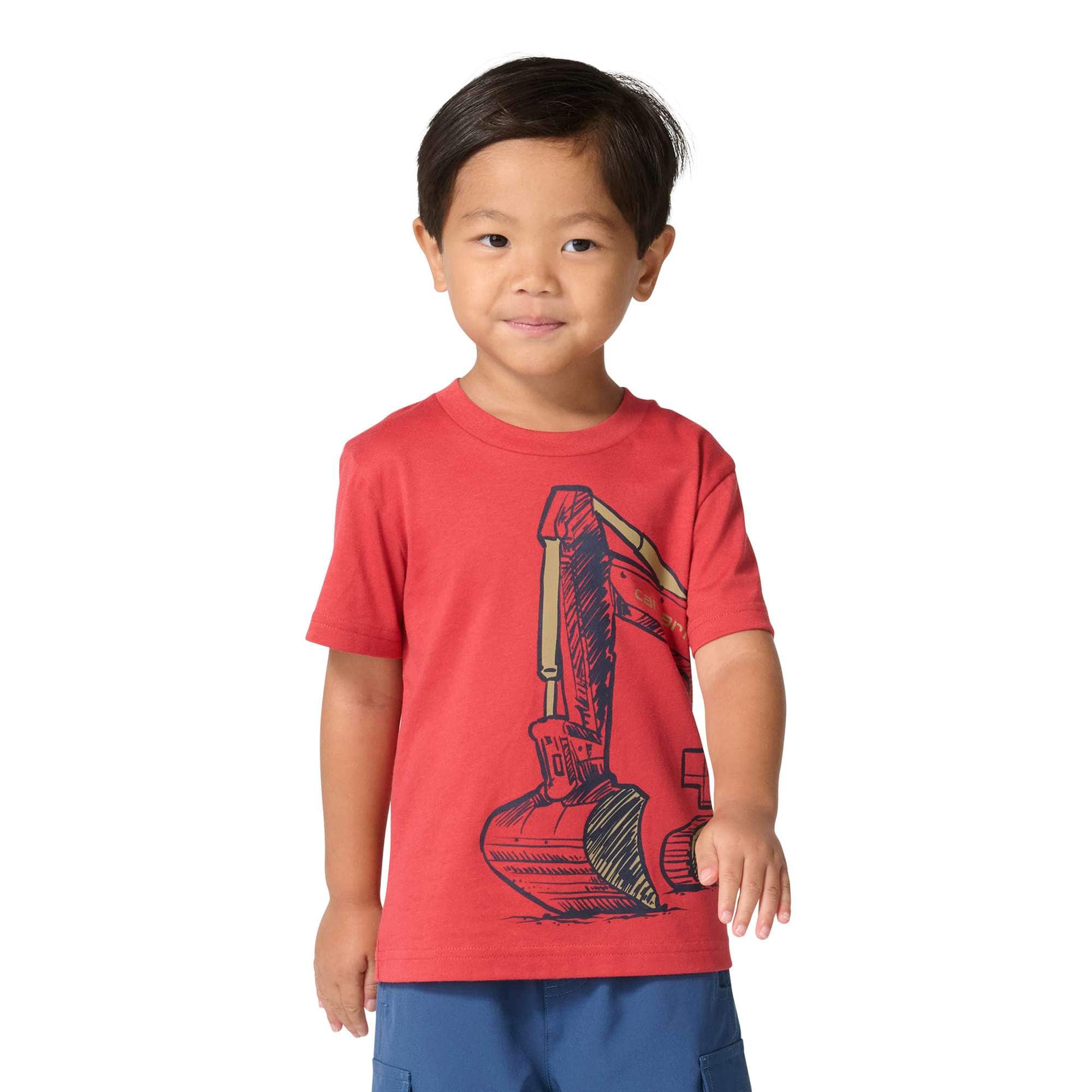 Carhartt Boys' Short Sleeve Construction Wrap Tee (Child/Toddler)