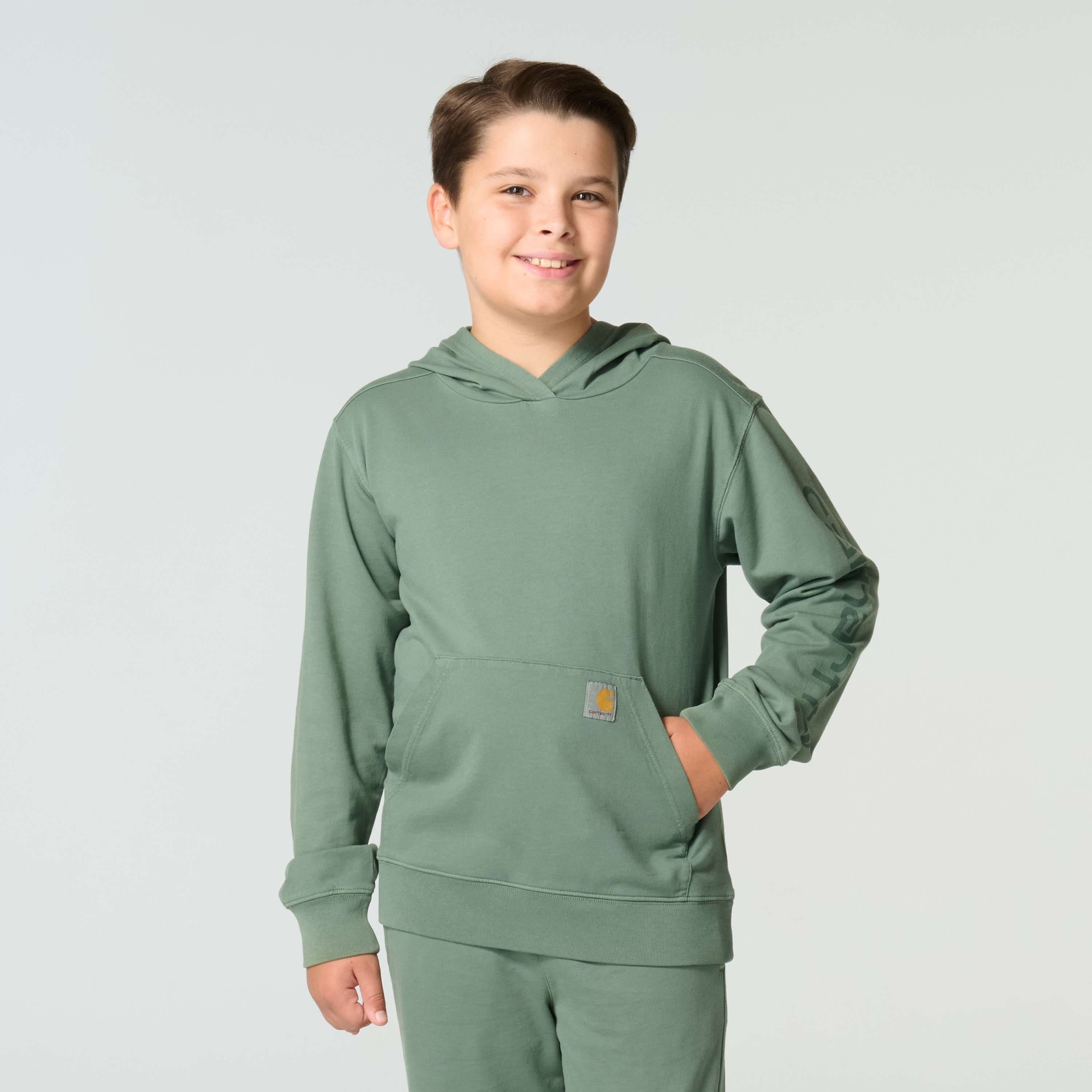 Carhartt Boys' Long Sleeve Re-Engineered Garment Dye Sweatshirt (Child/Youth)