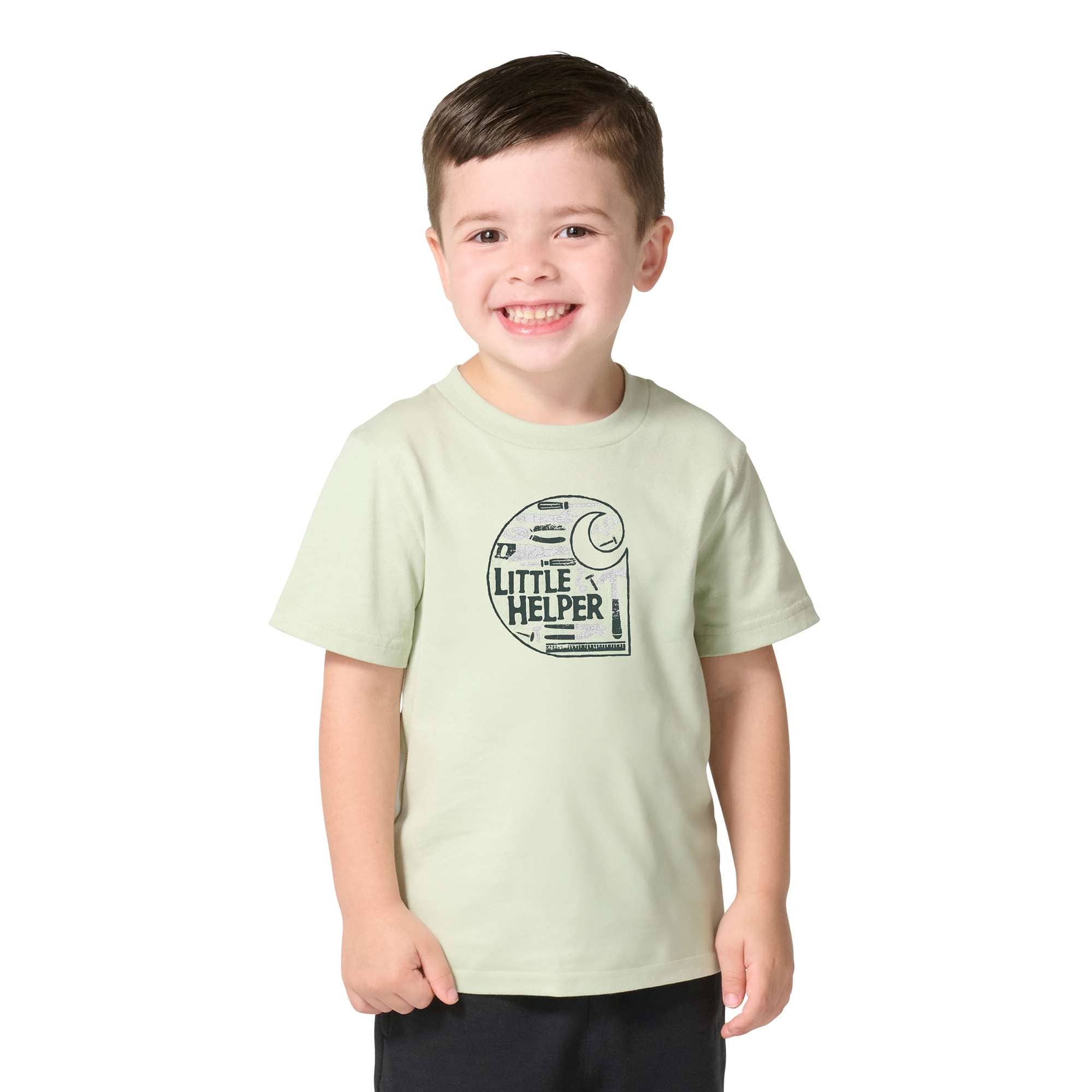 Carhartt Boys' Short Sleeve Little Helper Tee (Child/Toddler)