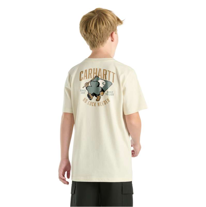 Carhartt  Chalk Kids' Short Sleeve St. Patty's Tee (Child/Toddler/Youth)