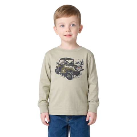 Детские футболки Carhartt Boys' Long Sleeve Vehicle T-Shirt (Toddler/Child)