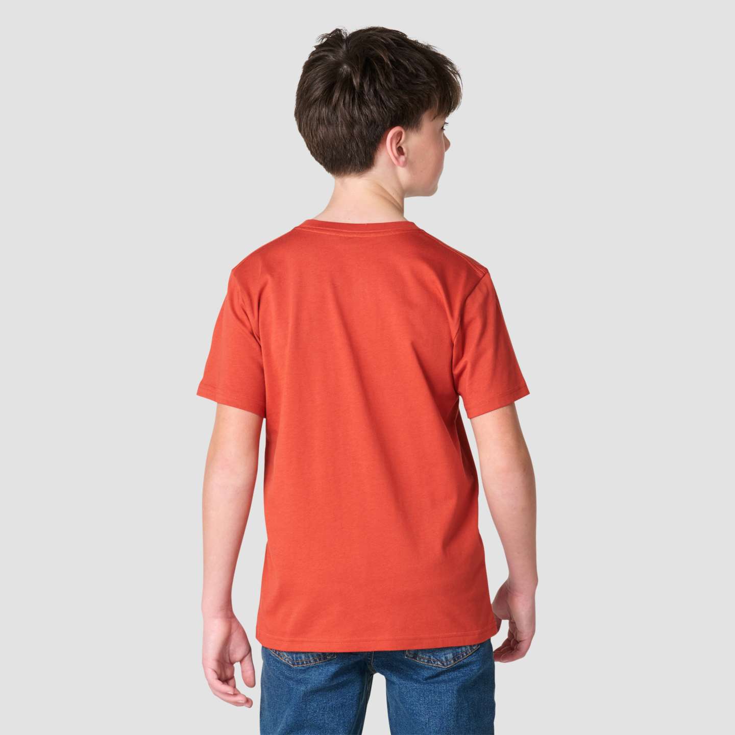 Футболка Carhartt Short Sleeve Pocket T-Shirt (Toddler/Child/Youth) для мальчиков, цвет: Красный — фото 2