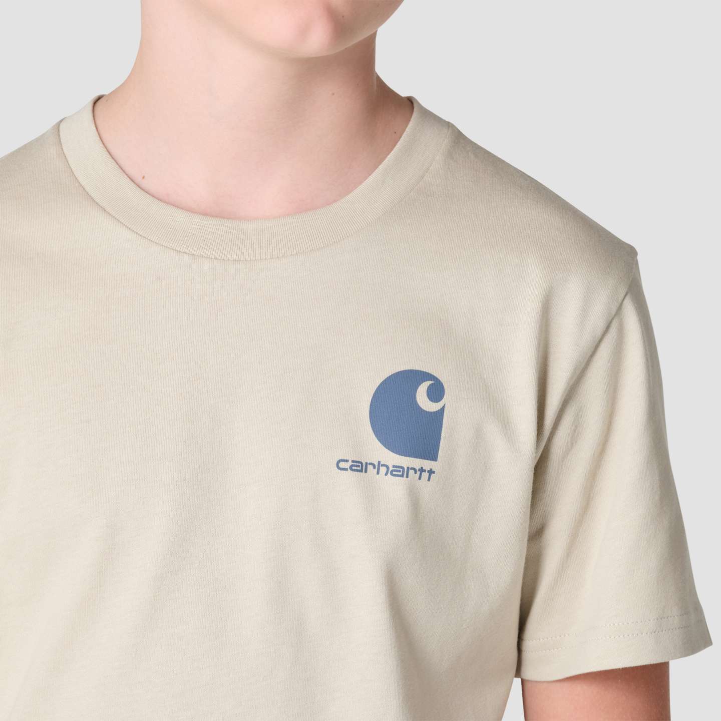Футболка Carhartt Short Sleeve Fishing для мальчиков, цвет: Бежевый — фото 6
