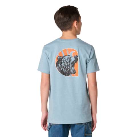 Детские футболки Carhartt Boys' Short Sleeve Bear "C" Pocket-Tee (Toddler/Child/Youth)