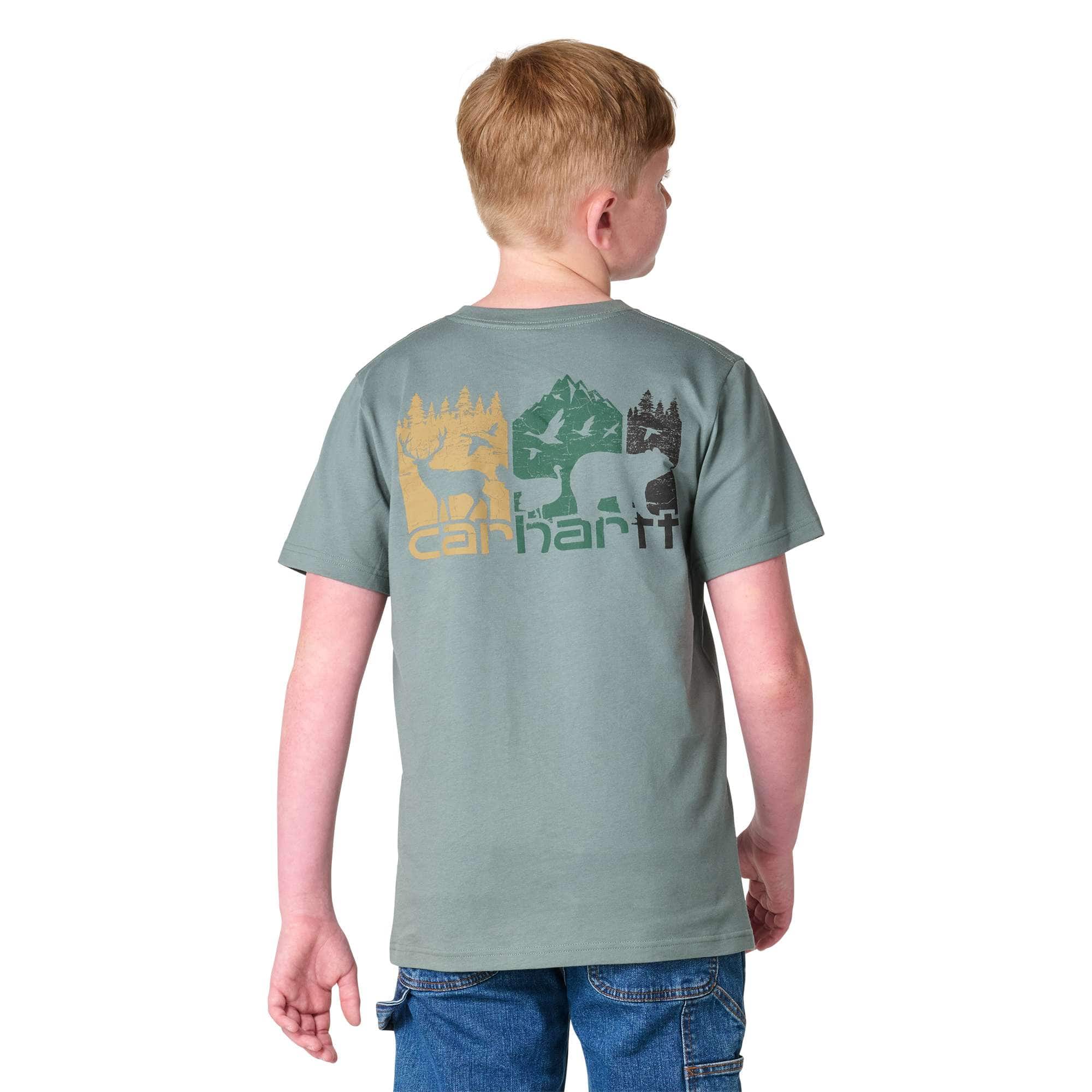Carhartt Boys' Short Sleeve Outdoor T-Shirt (Toddler/Child/Youth)