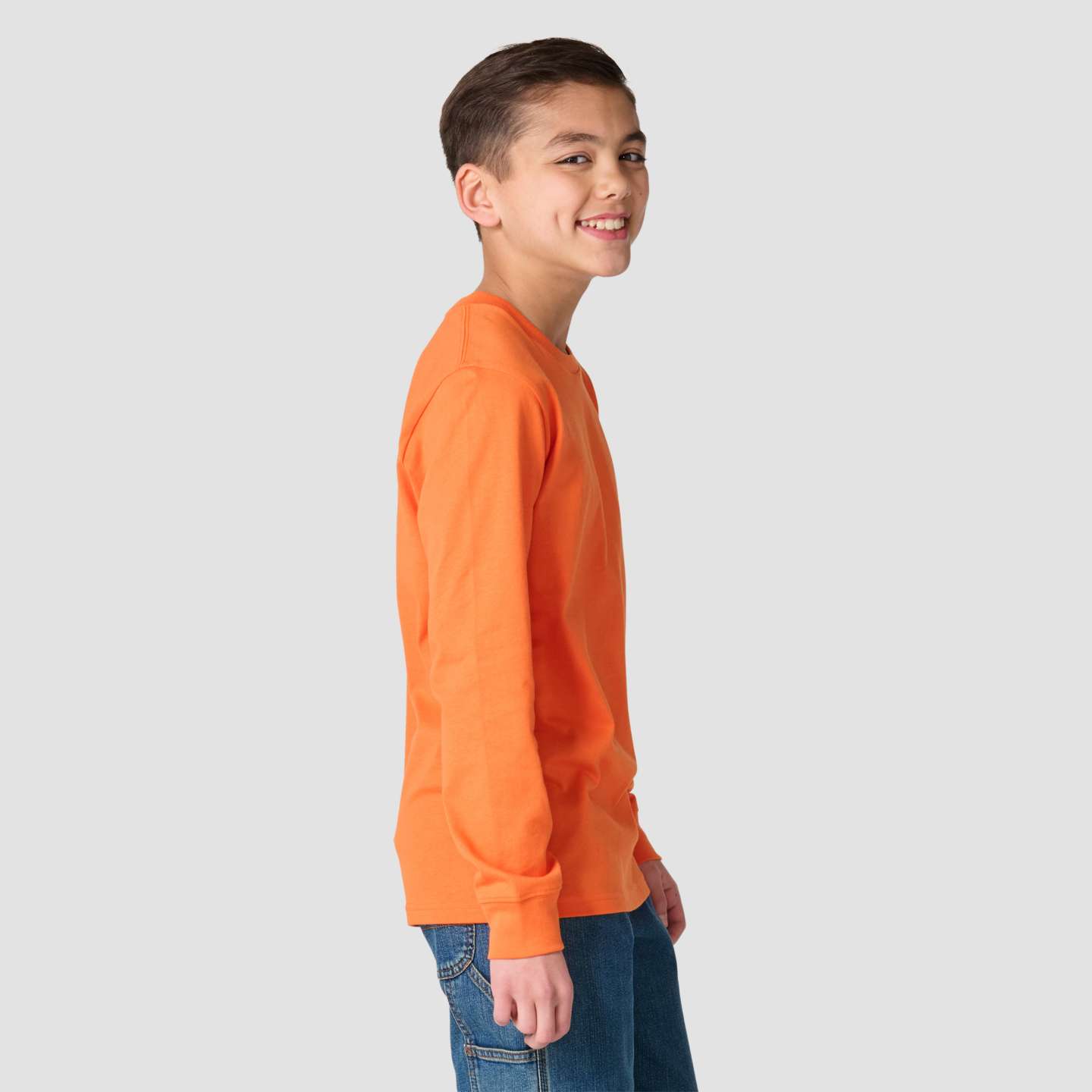Футболка Carhartt Long Sleeve Deer для мальчиков, цвет: Красный — фото 4