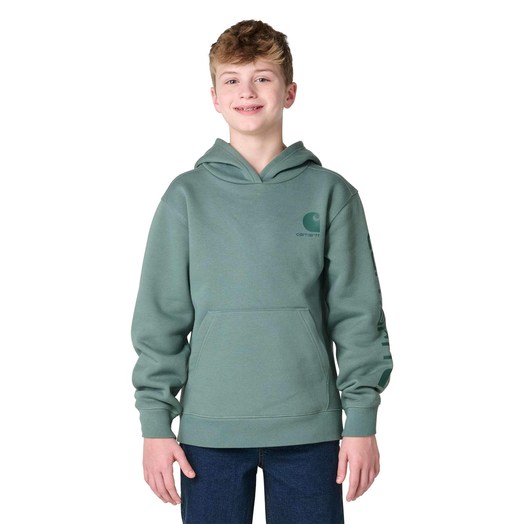 Carhartt Boys' Long Sleeve Graphic Logo Sweatshirt (Child/Youth)