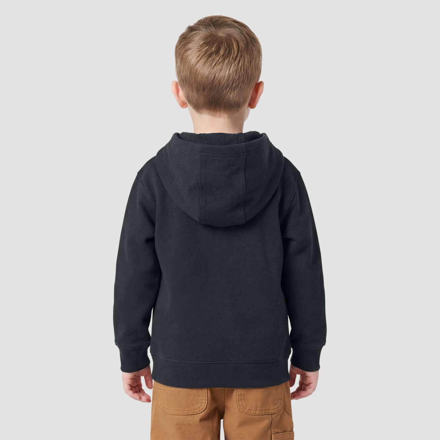 Свитшот Carhartt Long Sleeve Hooded Graphic Sweatshirt для мальчиков, цвет: Чёрный — фото 3