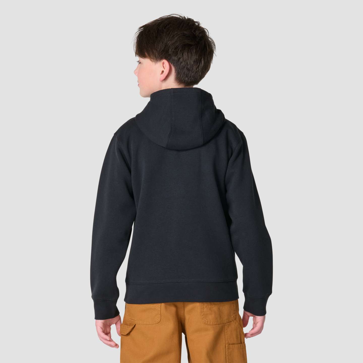Свитшот Carhartt Long Sleeve Hooded Graphic Sweatshirt для мальчиков, цвет: Чёрный — фото 4