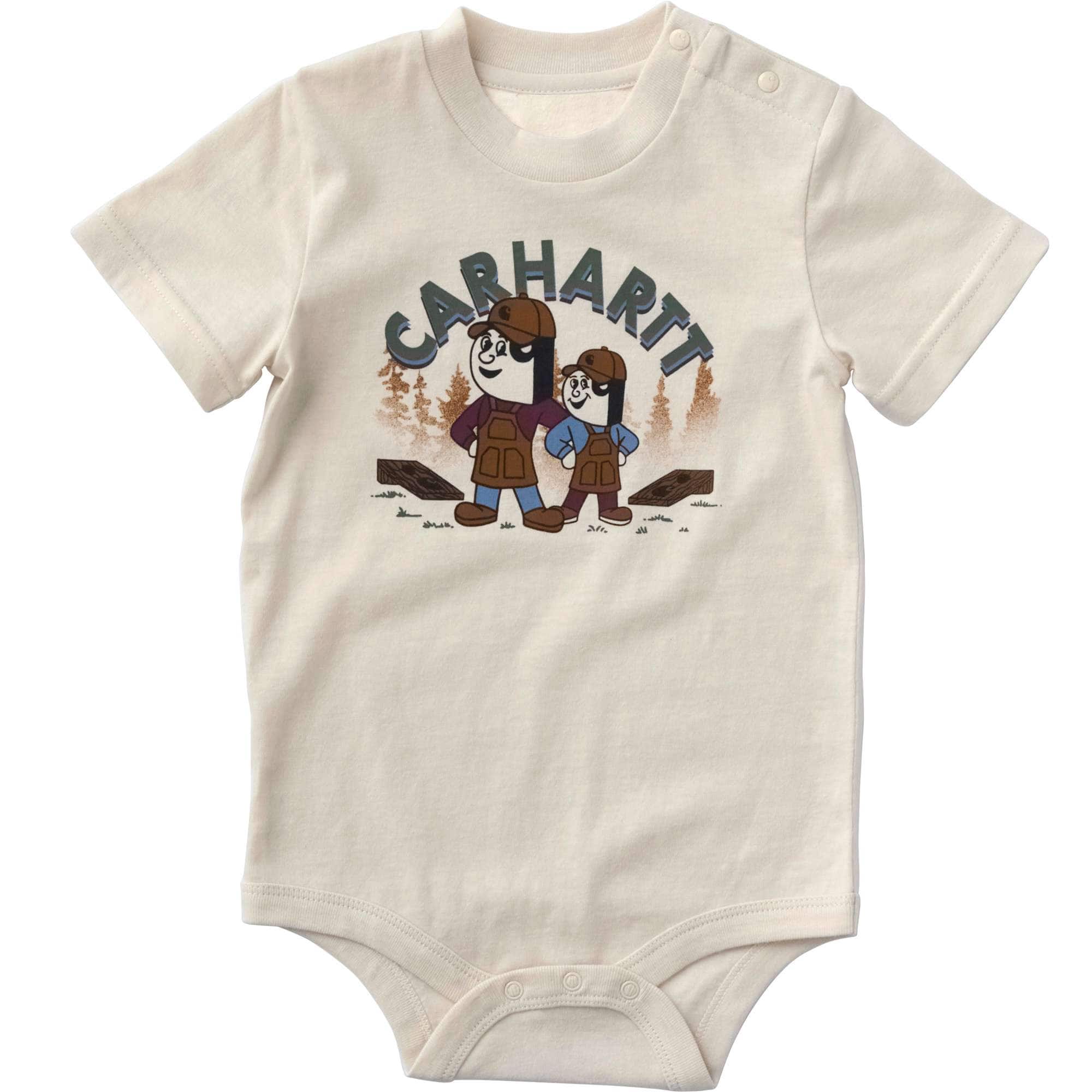 Carhartt Boys' Short Sleeve Character Bodysuit (Baby)