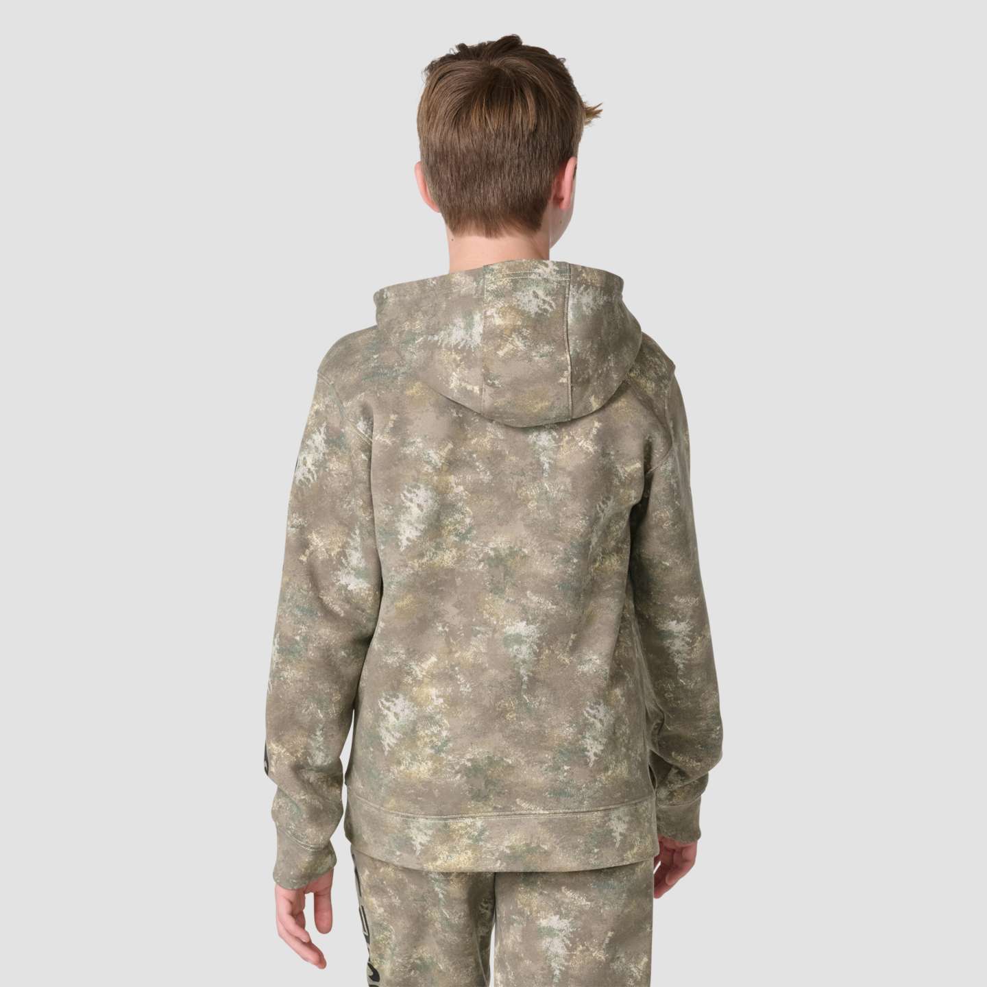 Свитшот Carhartt Long Sleeve Hooded Faded Camo Printed Sweatshirt для мальчиков, цвет: Камуфляжный — фото 2