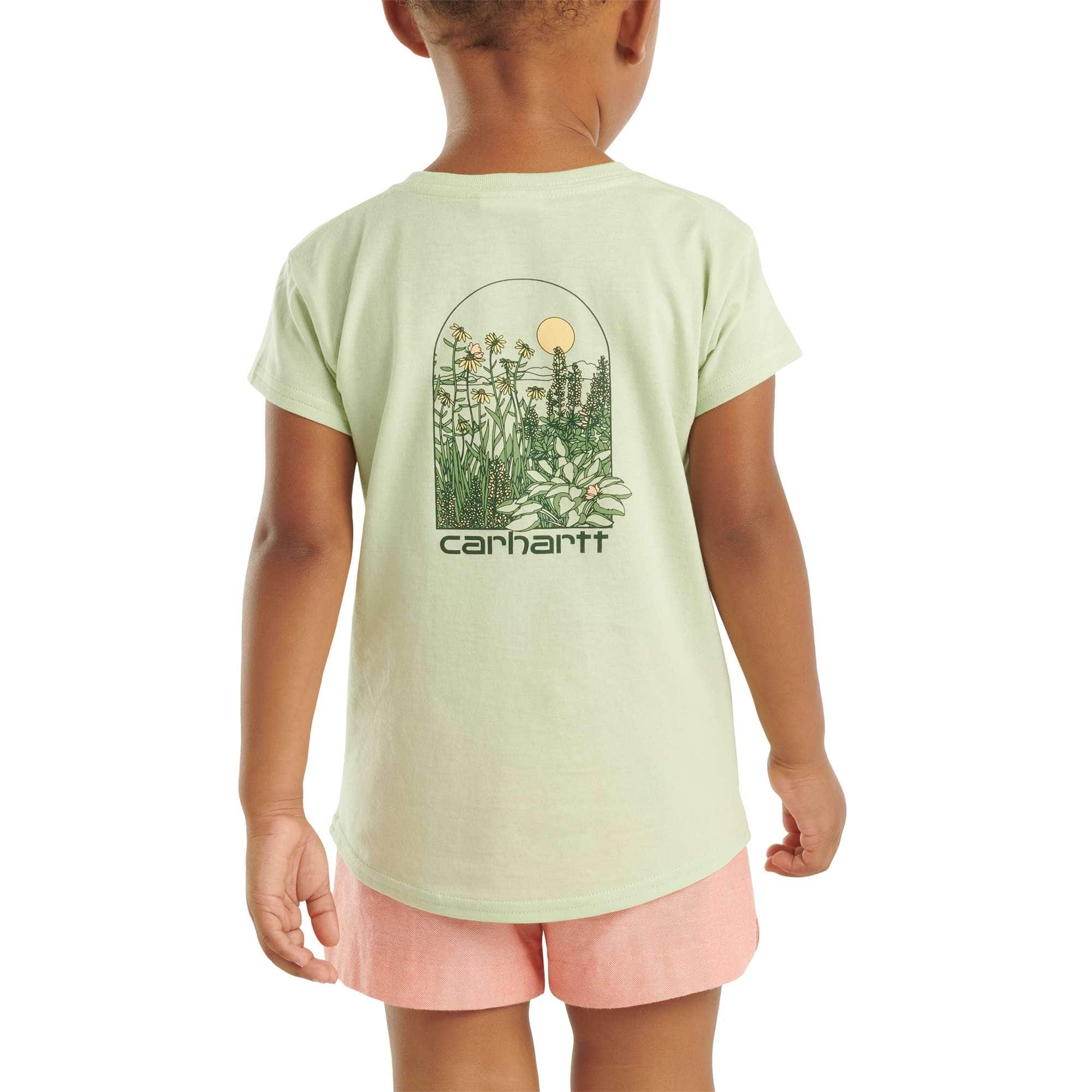 Girls' Short-Sleeve Plant T-Shirt (Toddler/Child/Youth)