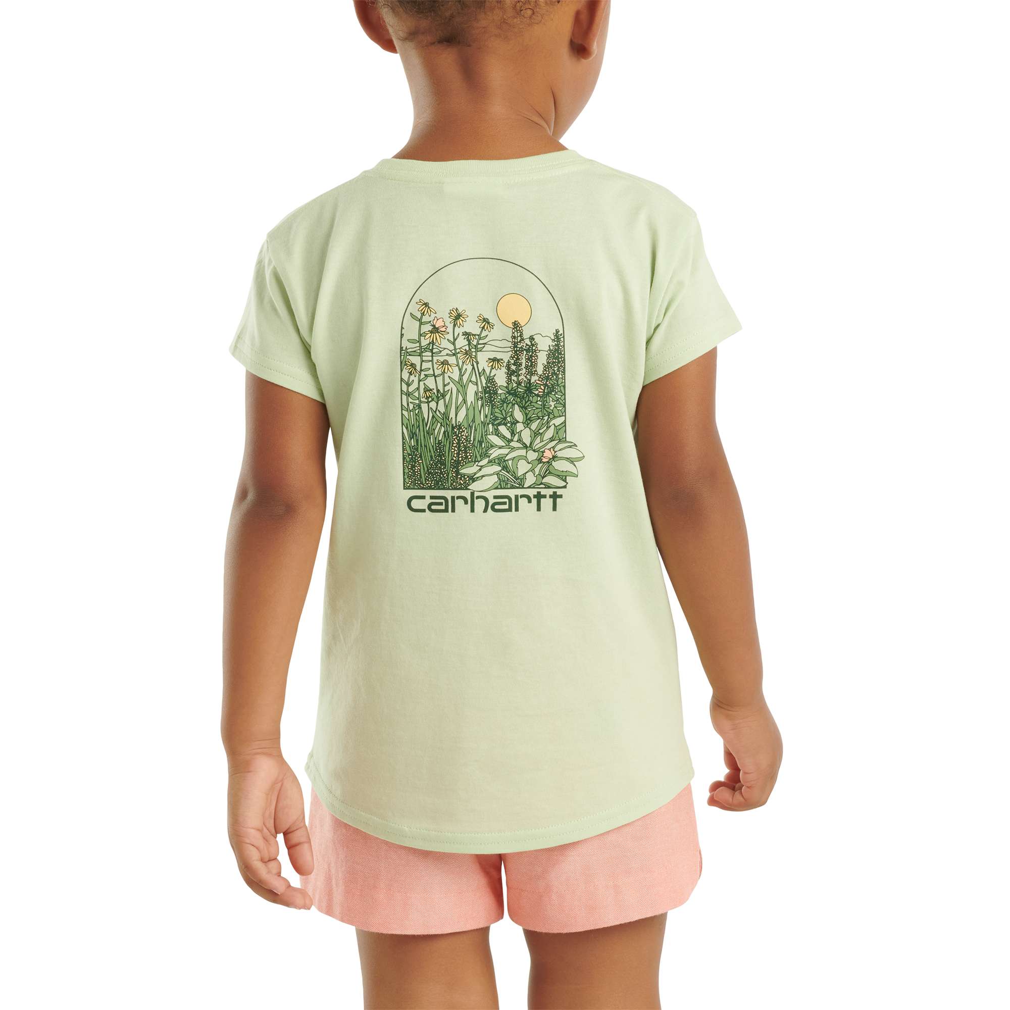Carhartt Girls' Short-Sleeve Plant T-Shirt (Toddler/Child/Youth)