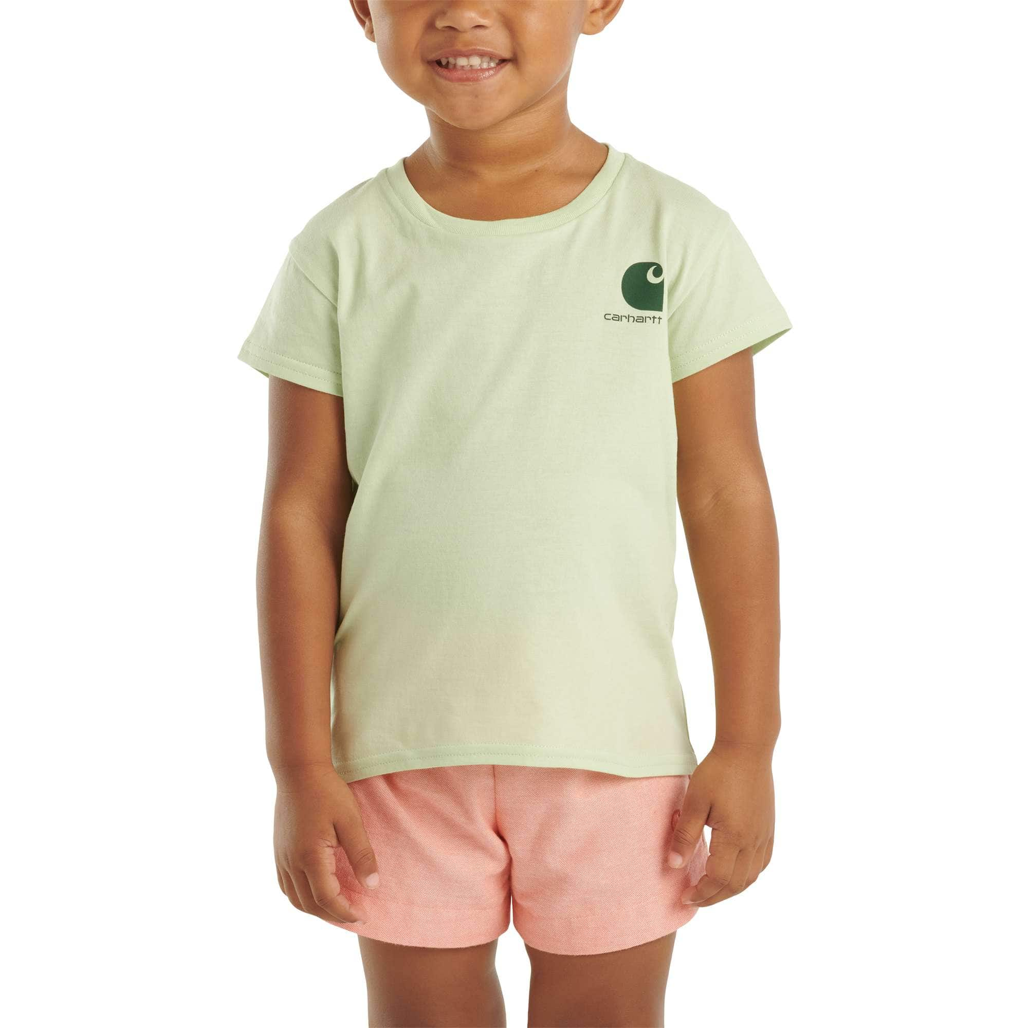 Girls' Short-Sleeve Plant T-Shirt (Toddler/Child/Youth)