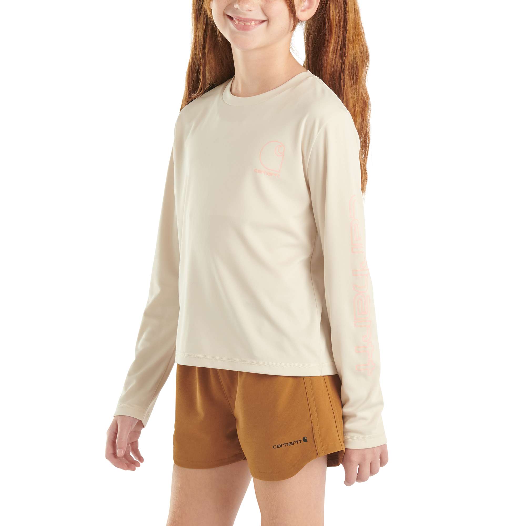 Carhartt Girls' Long Sleeve Carhartt Force® Sun Defender T-Shirt (Toddler/Child/Youth)