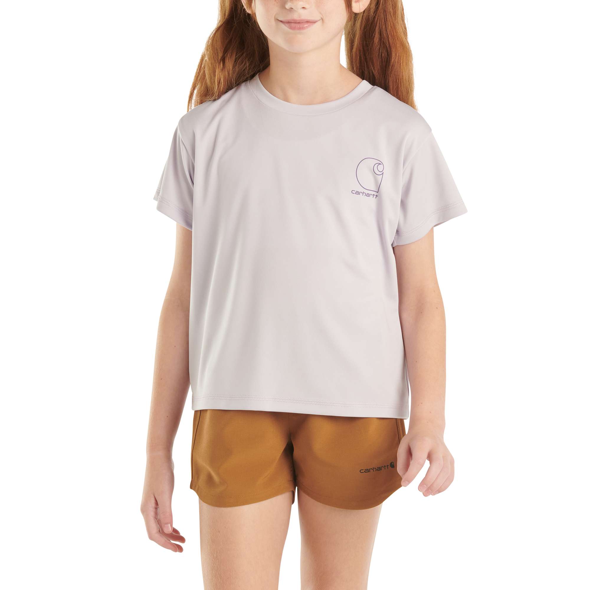 Carhartt Girls' Short-Sleeve Carhartt Force® Sun Defender T-Shirt (Toddler/Child/Youth)