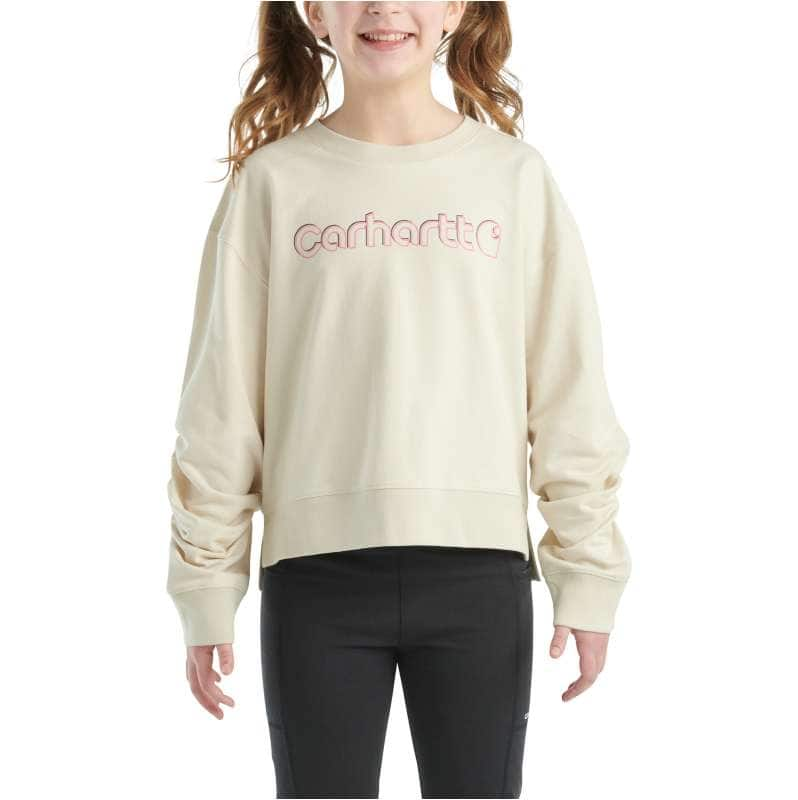 Carhartt  Malt Girls' Long-Sleeve Logo Shirt (Child/Youth)