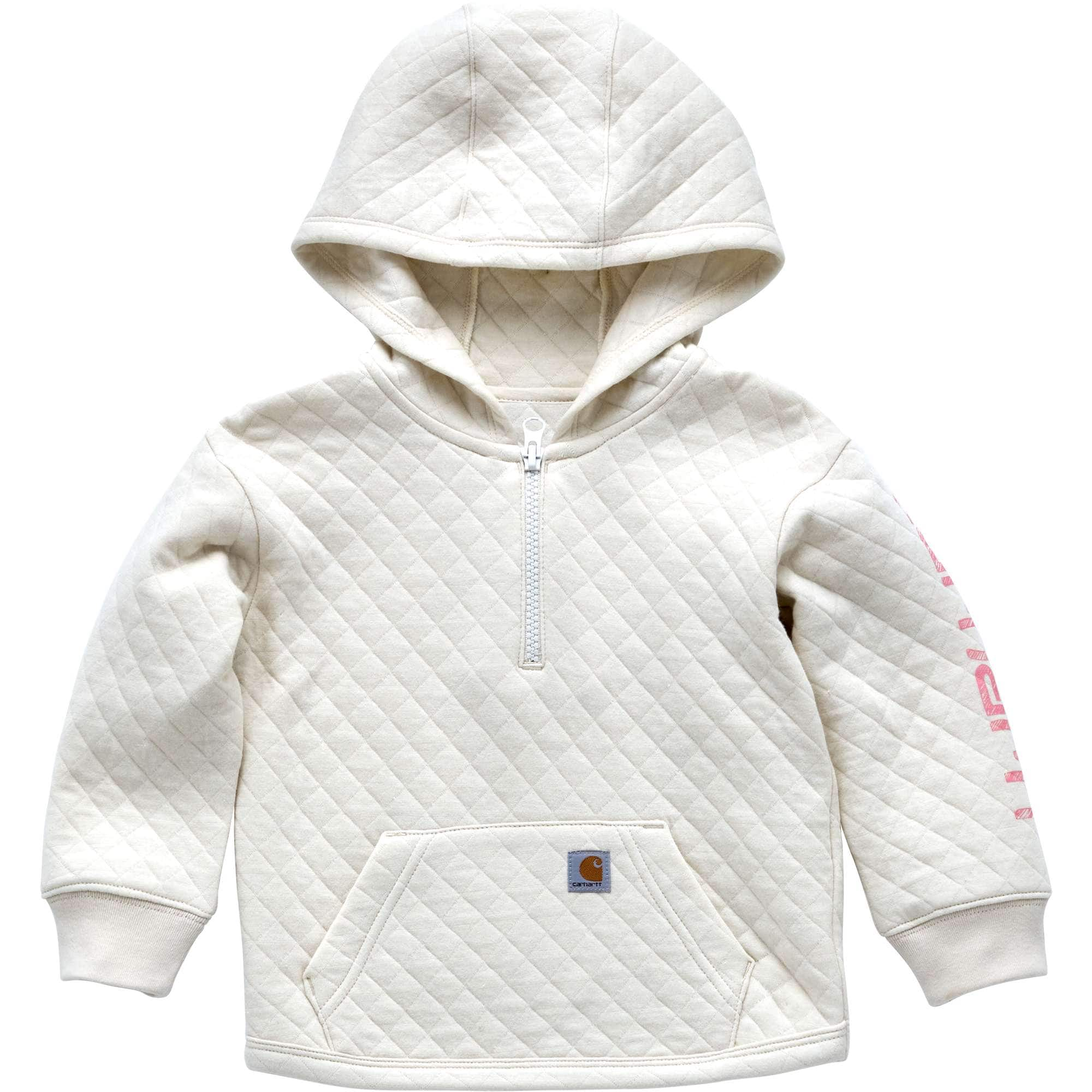 Additional thumbnail 1 of Long Sleeve Quilted Jersey Half-Zip Sweatshirt (Infant/Toddler)