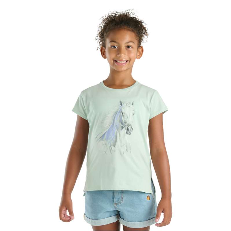 Carhartt  Fresh Mint Girls' Short Sleeve Mare T-Shirt (Toddler/Child/Youth)