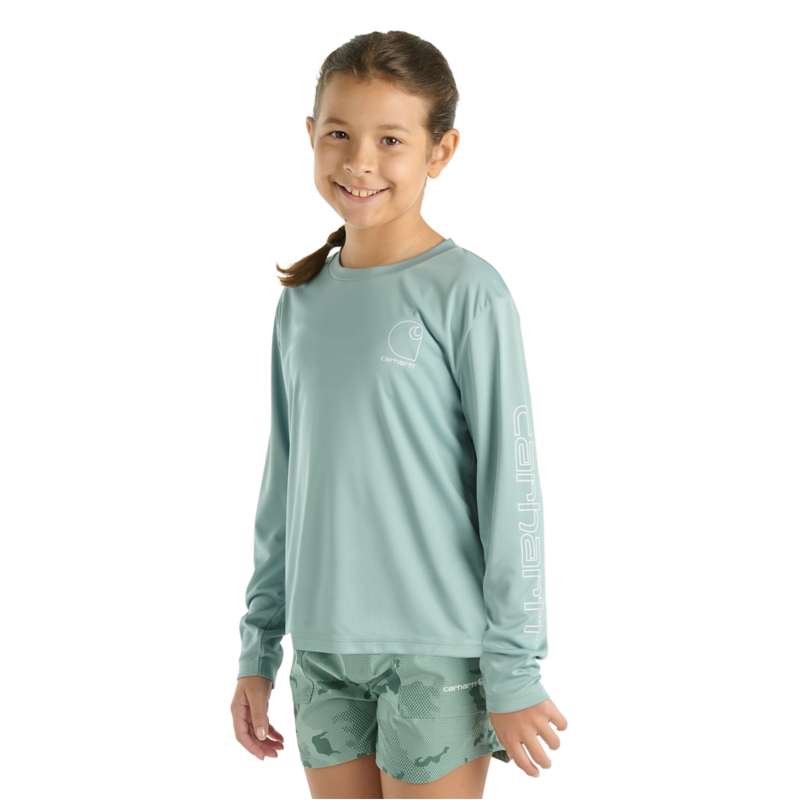 Carhartt  Patina Girls' Force Sun Defender™ Long Sleeve T-Shirt (Toddler/Child/Youth)