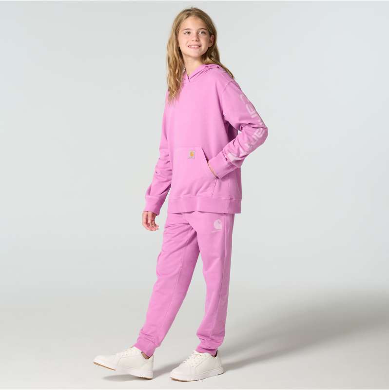 Carhartt  Thistle Girls' Long Sleeve Re-Engineered Garment Dye Sweatshirt (Child/Youth)