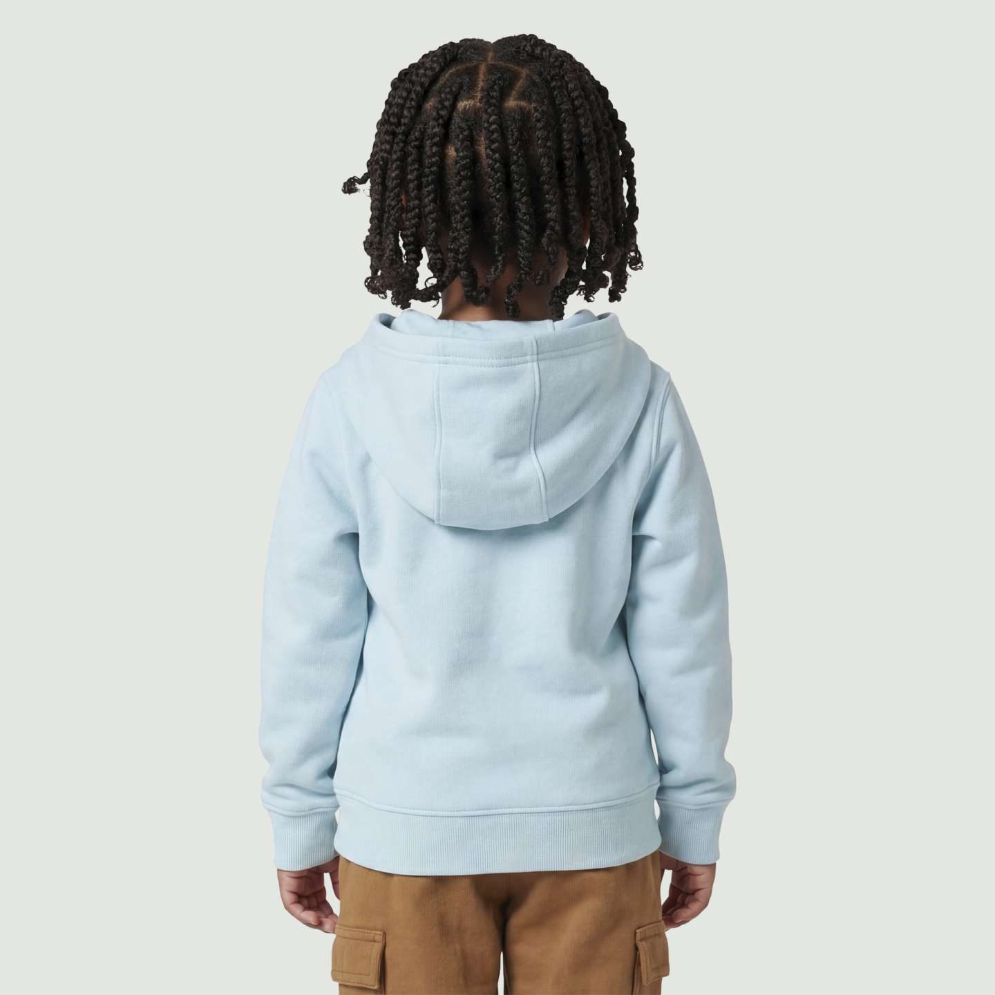 Толстовка Carhartt Long Sleeve Heart Logo для девочек, цвет: Синий мглистый — фото 4