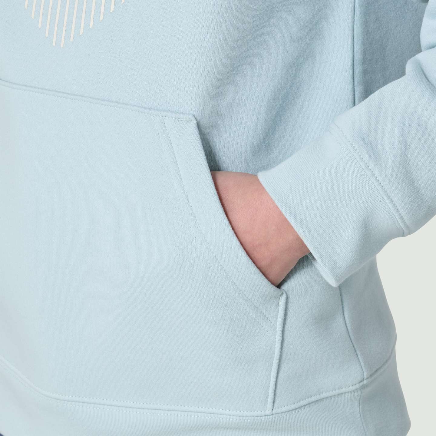 Толстовка Carhartt Long Sleeve Heart Logo для девочек, цвет: Синий мглистый — фото 8