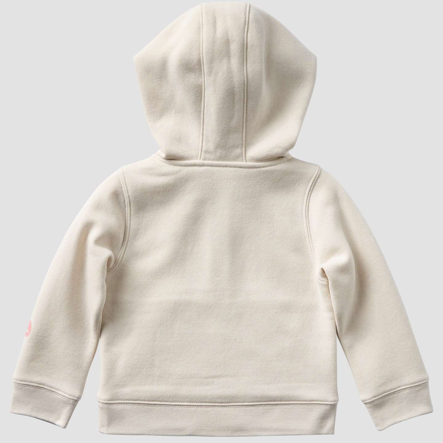 Свитшот Carhartt Long Sleeve Half-Zip Hooded Logo Sweatshirt для девочек-малышей, цвет: Меловой — фото 6