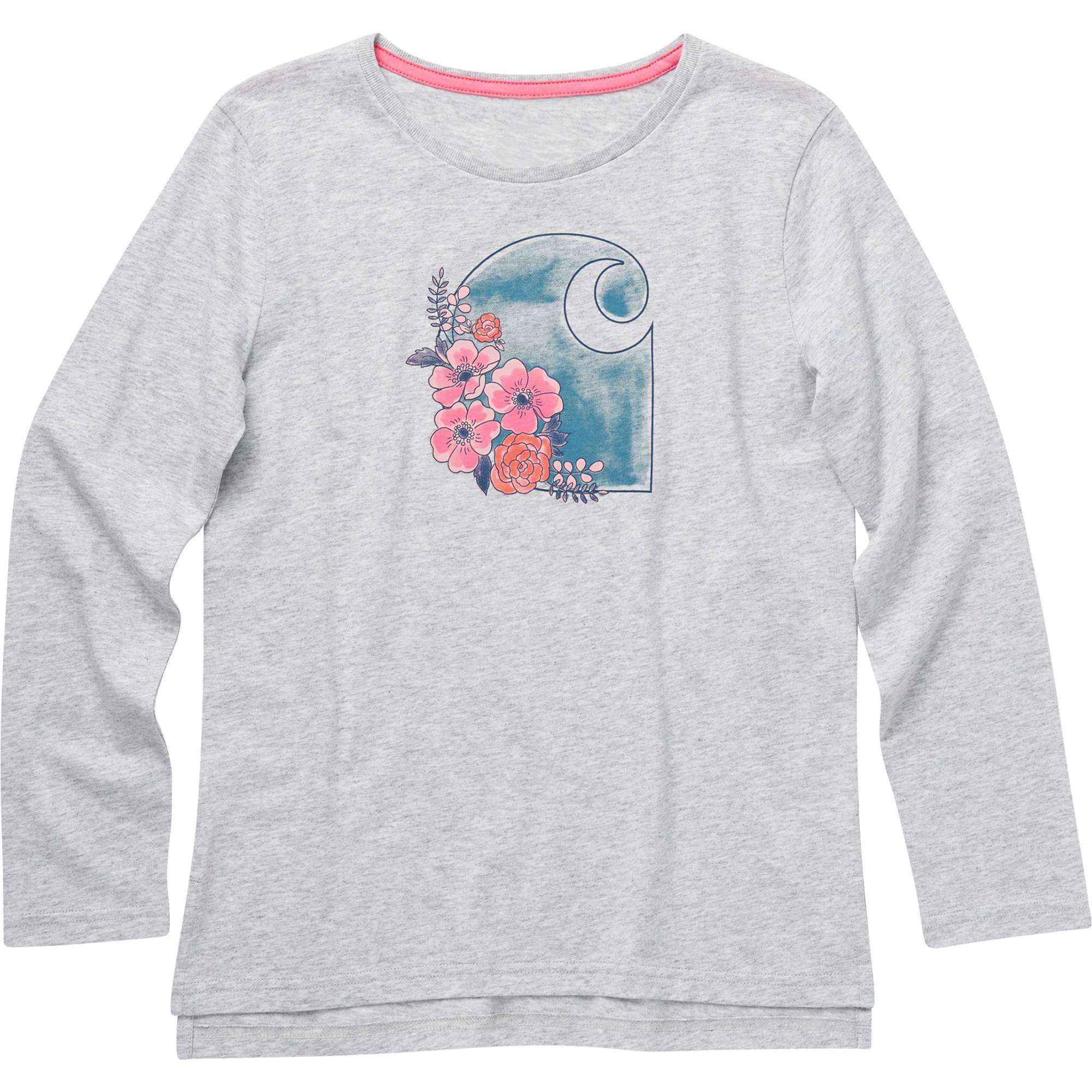 Carhartt Long Sleeve Cotton Crewneck Graphic T-Shirt