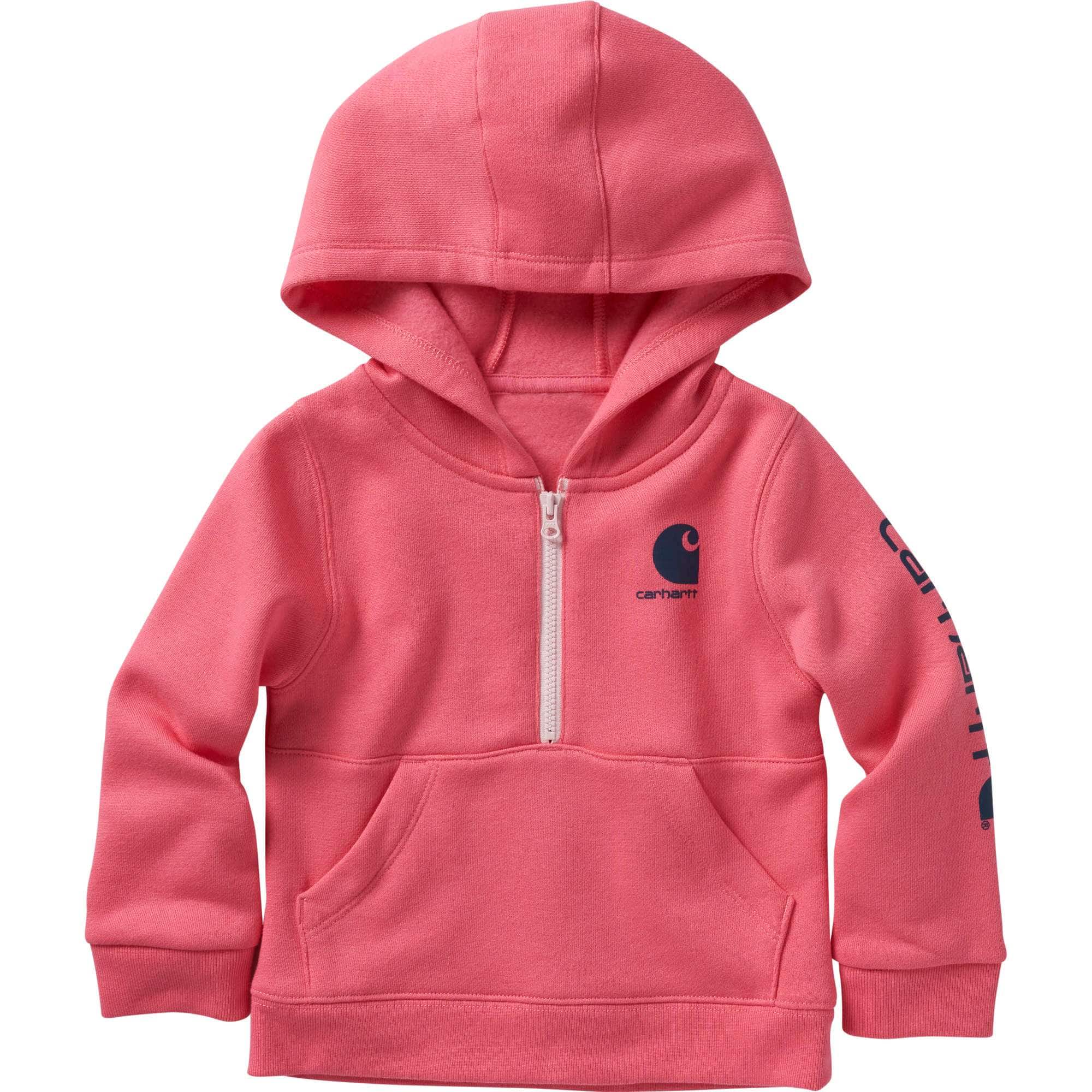 Girls' Long-Sleeve Half-Zip Sweatshirt (Infant/Toddler)