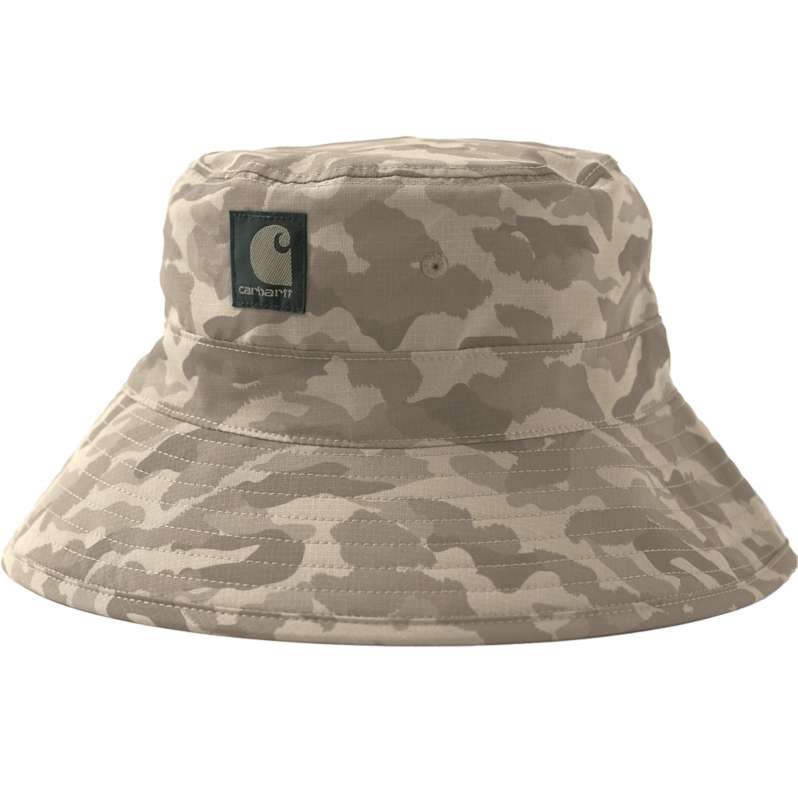 Carhartt  Brown Duck Ripstop Camo Bucket Hat (Baby/Child/Toddler/Youth)