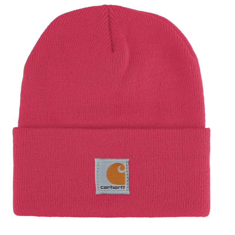Carhartt  Raspberry Camo/Raspberry/Black Kids' Knit Beanie