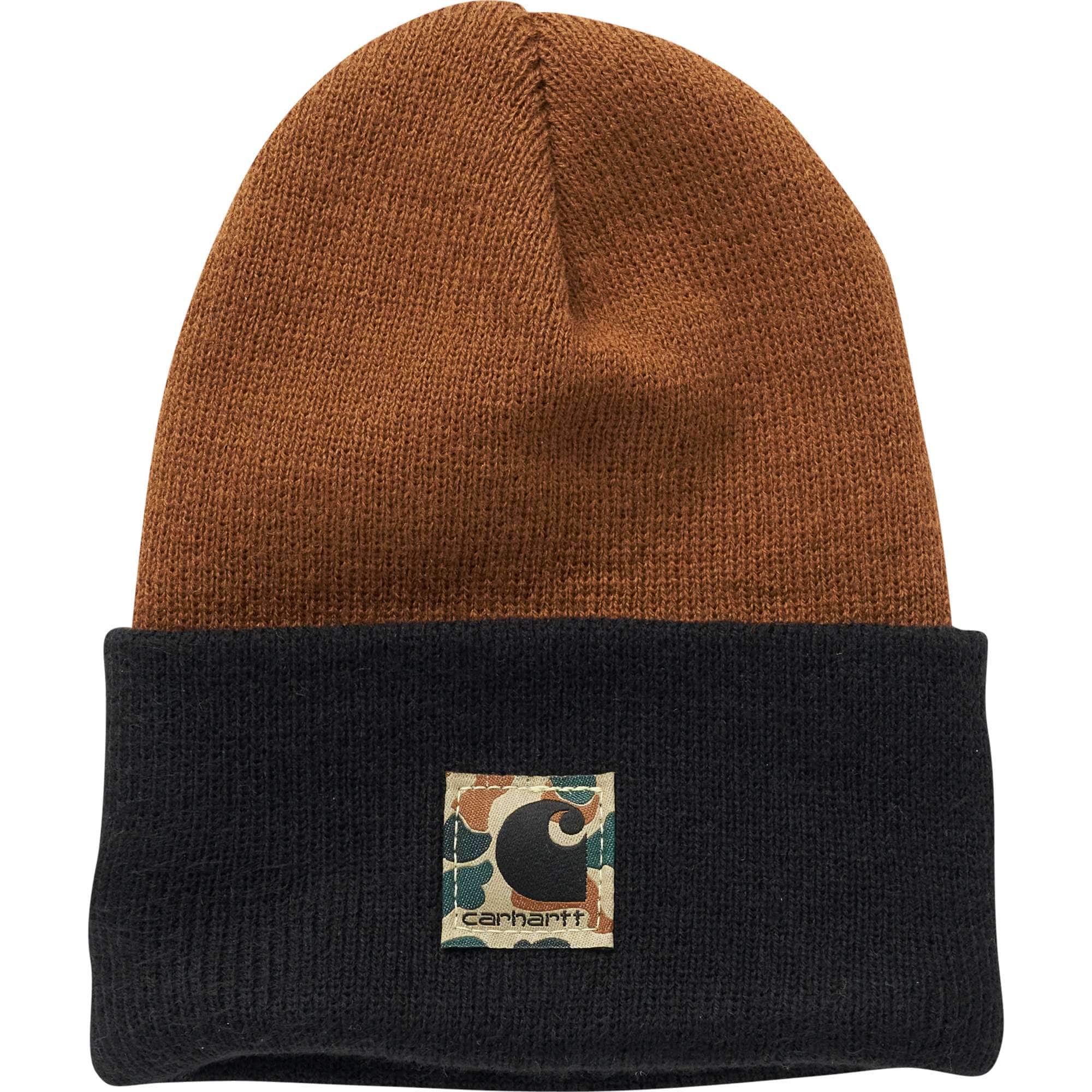 Carhartt Youth boy,toddler girl,toddler boy Carhartt Brown Kids' 50th Anniversary Knit Beanie