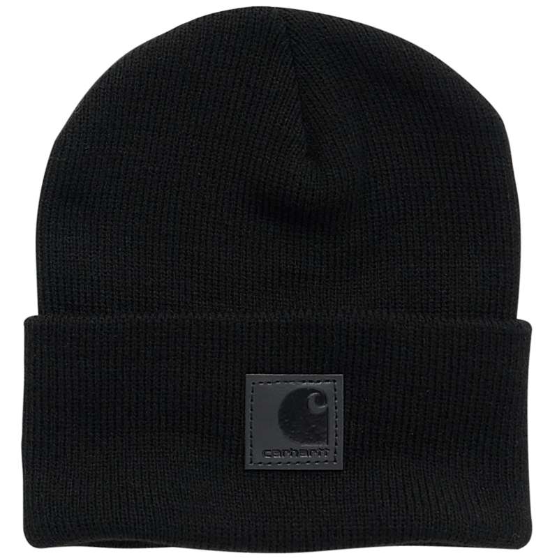 Carhartt  Black Kids' Tonal Beanie