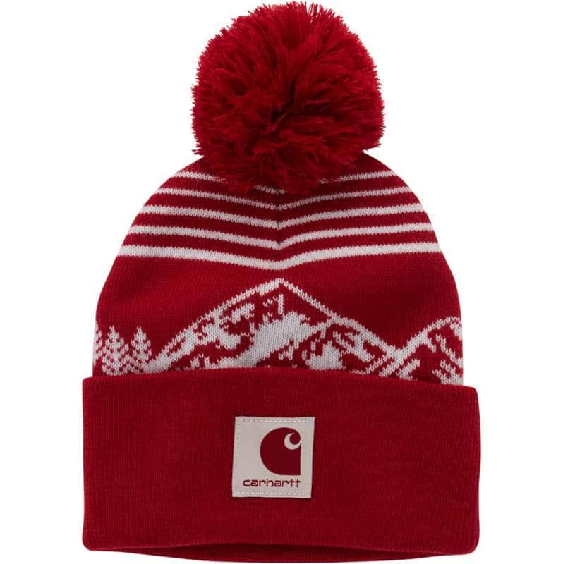 Carhartt  Chili Pepper Kids' Pom Pom Beanie (Child/Youth)