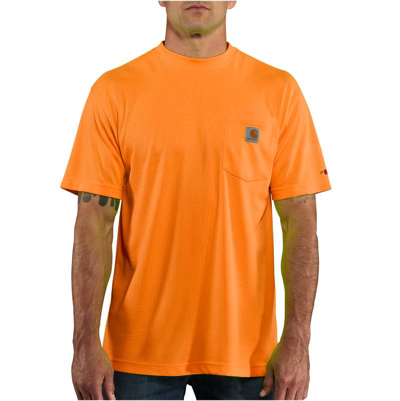 Carhartt  Brite Orange Force Relaxed Color Enhanced T-Shirt