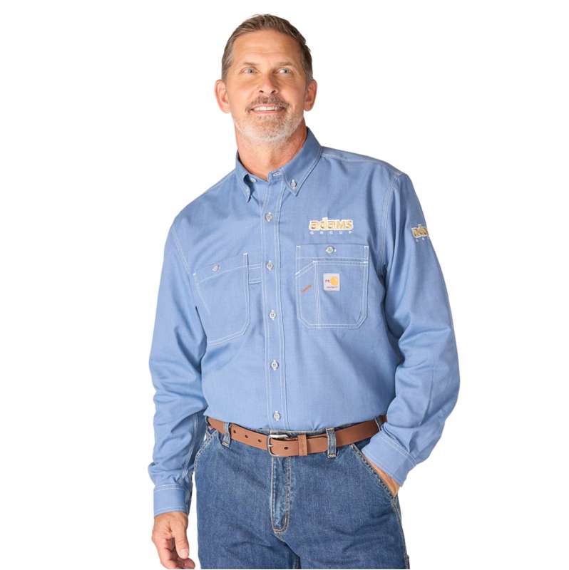 Carhartt  Steel Blue FR Force Sun Defender™ LS Shirt