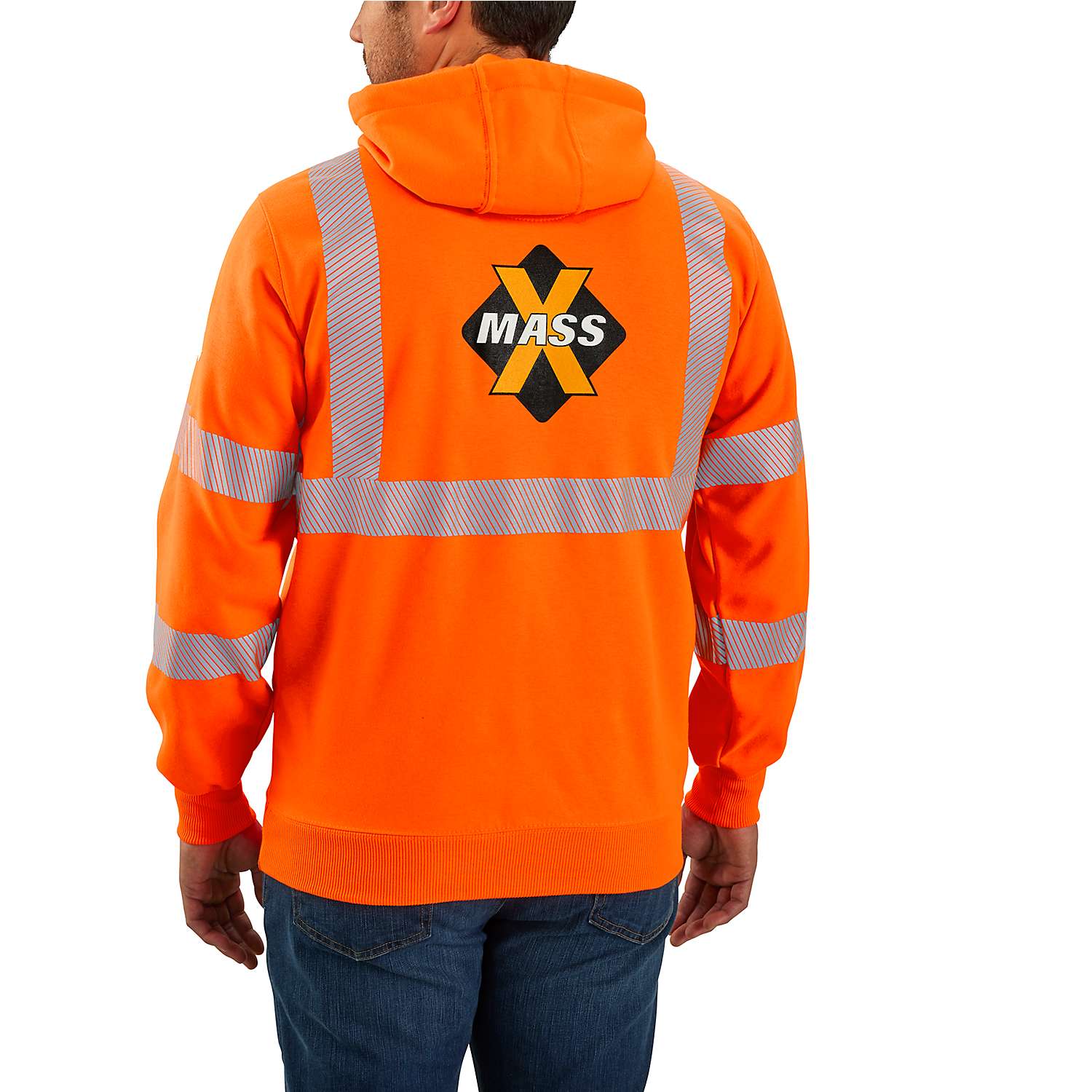 Additional thumbnail 2 of High-Visibility Loose Fit Midweight Class 3 Hoodie