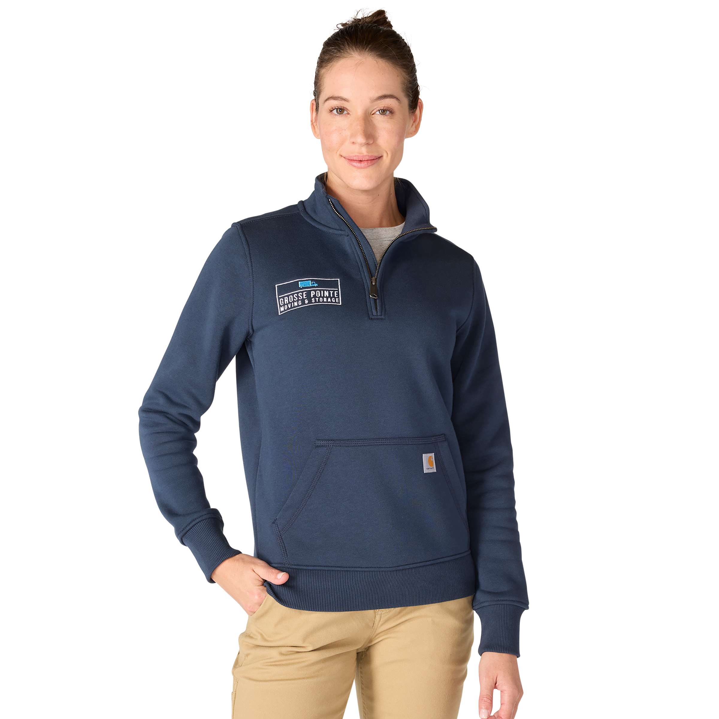 Additional thumbnail 1 of Women's Clarksburg Quarter-Zip Sweatshirt
