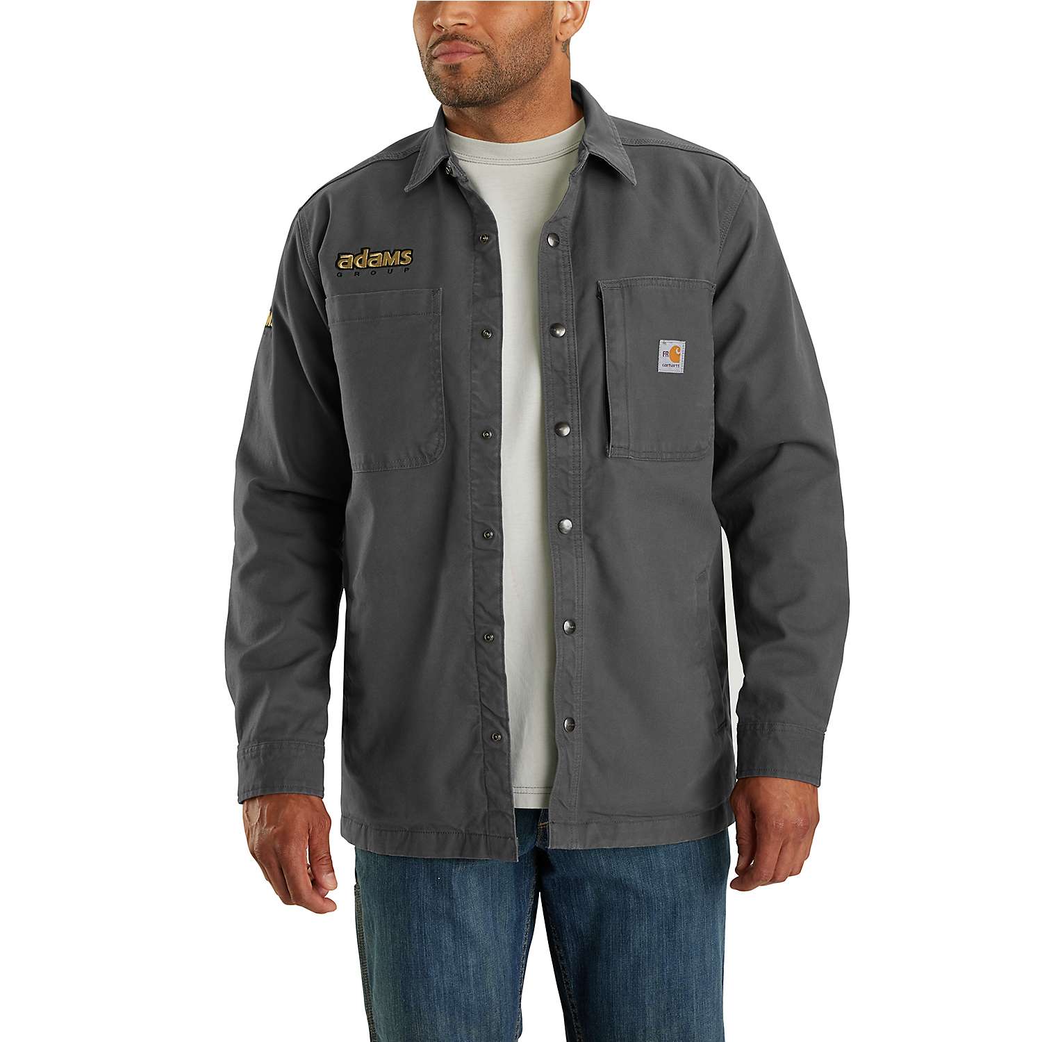 Additional thumbnail 1 of Flame-Resistant Rugged Flex® Canvas Shirt Jac