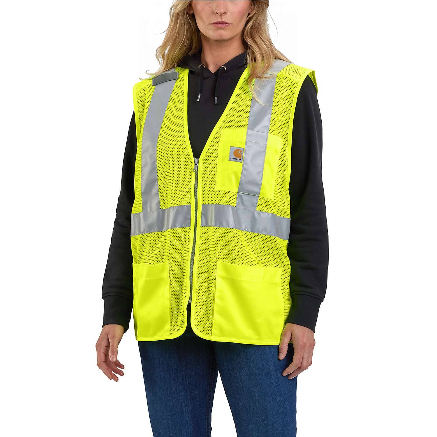 Additional thumbnail 4 of High-Visibility Mesh Multi-Pocket Class 2 Vest