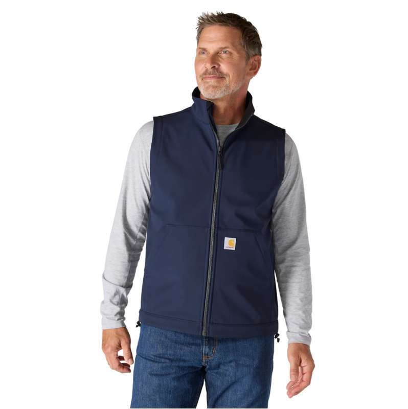 Carhartt  Navy Galesburg Softshell Vest