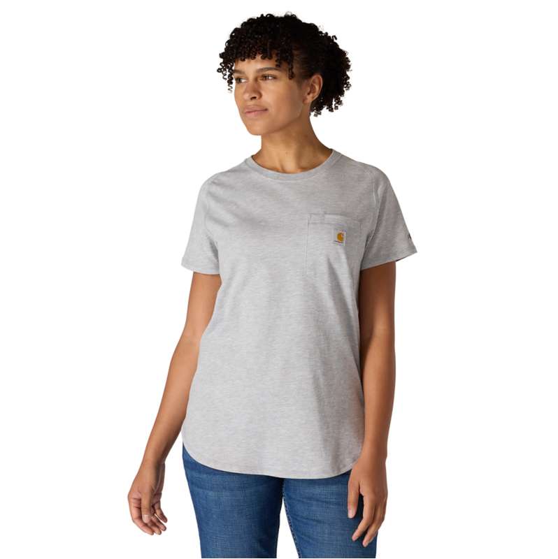 Carhartt  Heather Gray Women's Force Relaxed T-Shirt
