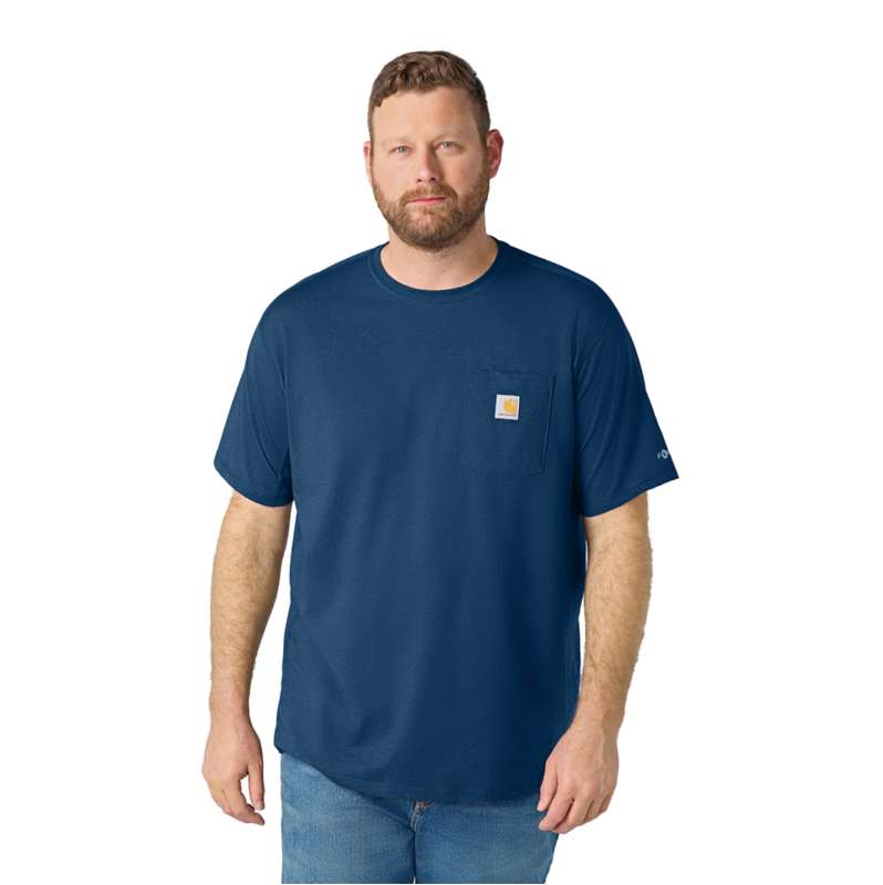 Carhartt  Light Huron Heather Force Relaxed T-Shirt