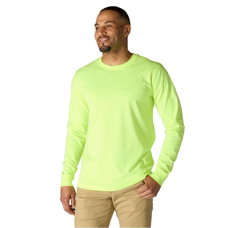 Carhartt  Brite Lime Irvine Relaxed LS T-Shirt