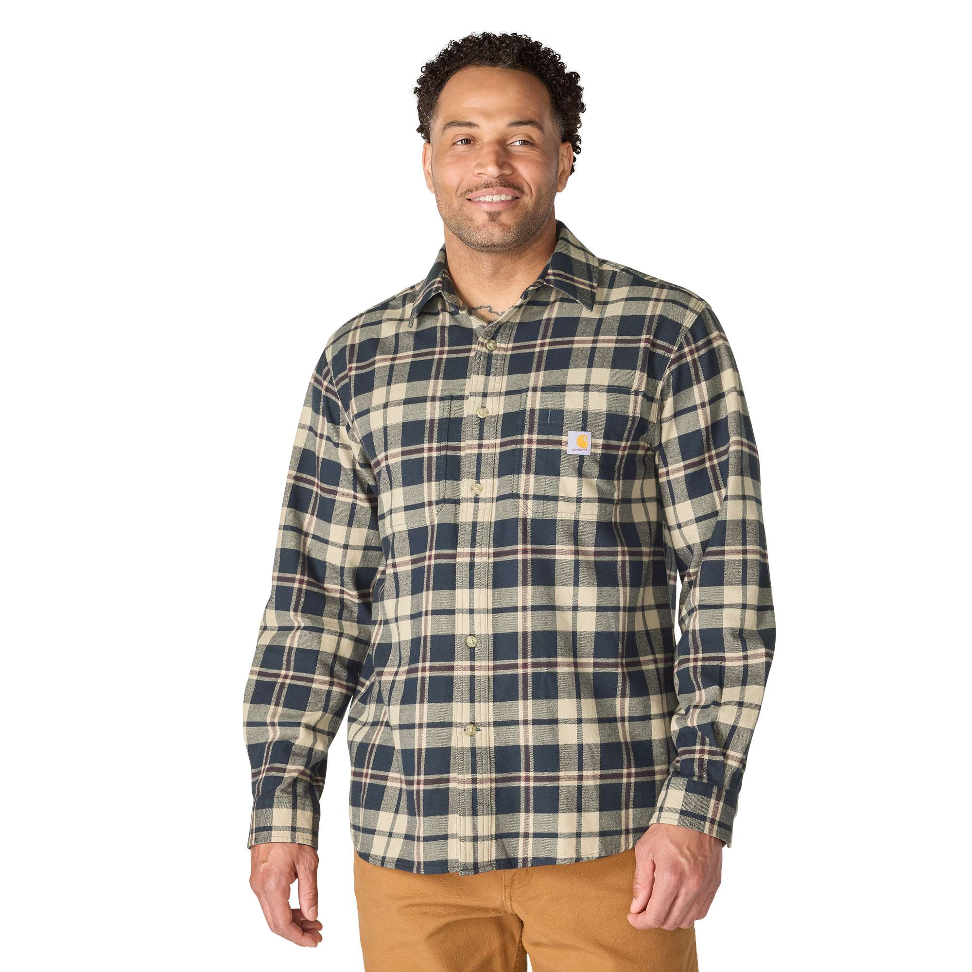 Additional thumbnail 1 of Hamilton Relaxed LS Plaid Shirt